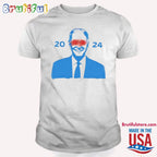 Laser Eyes Joe Biden America 2024 T Shirt