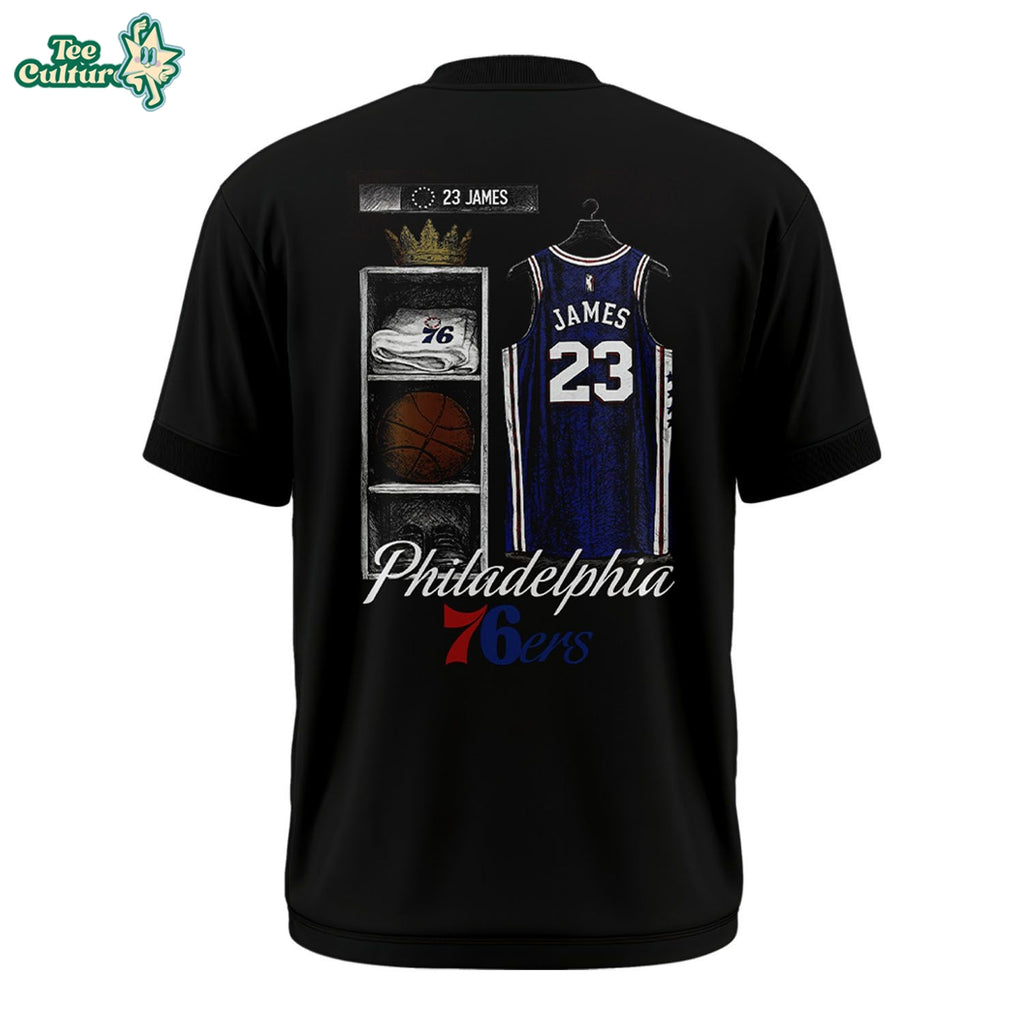 Lebron James The King Has Come To Philly T-shirt