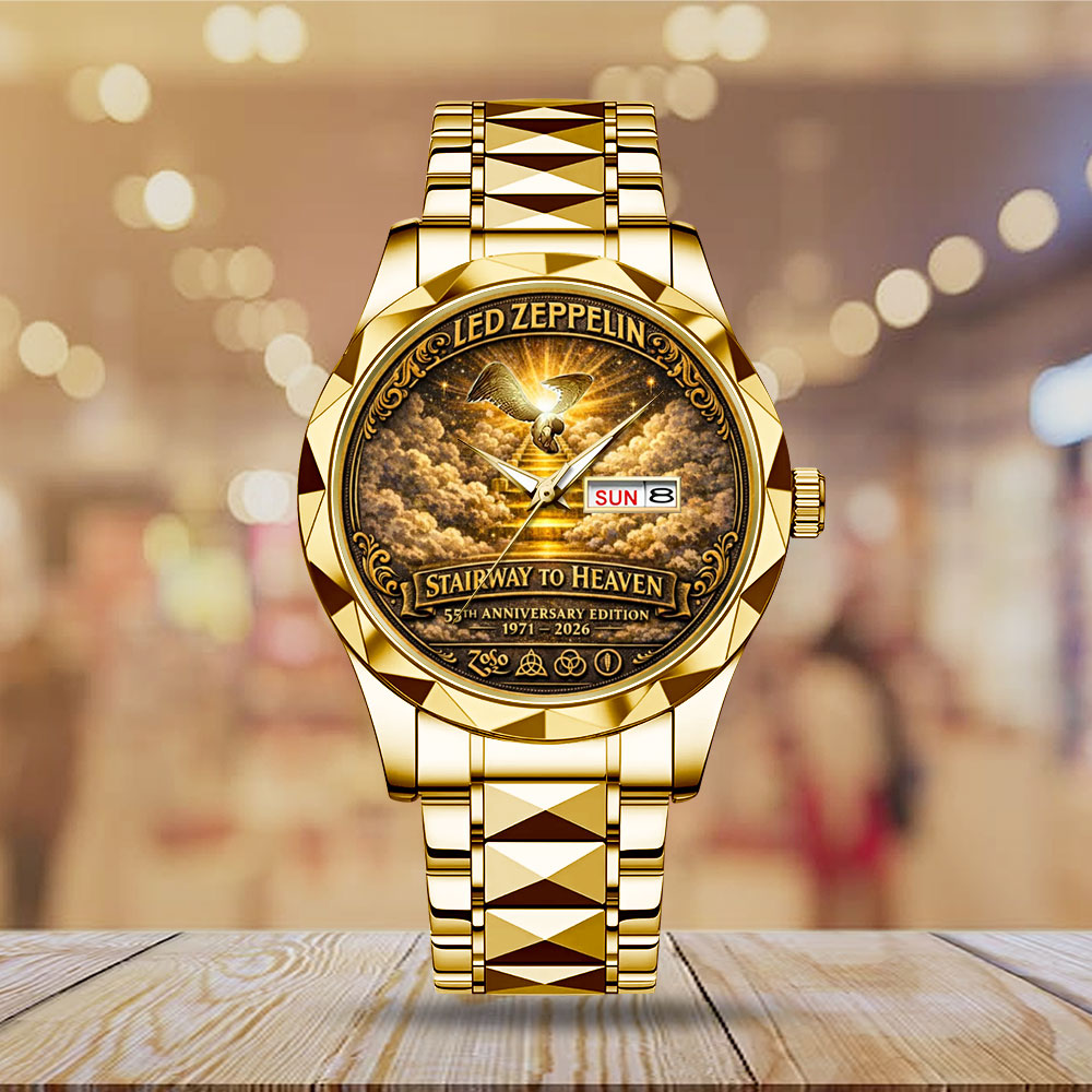 Led Zeppelin 55th Anniversary Alloy Luxury Quartz Watch - MAITM14284