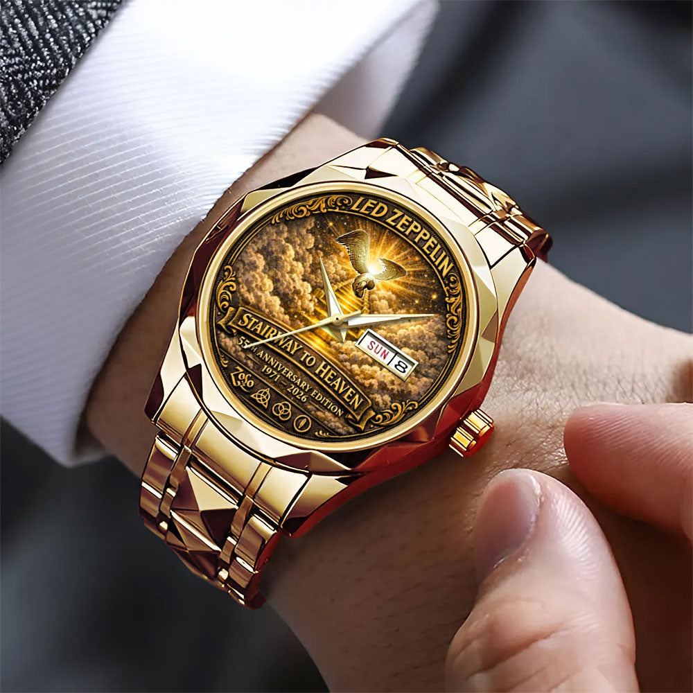 Led Zeppelin 55th Anniversary Alloy Luxury Quartz Watch - MAITM14284
