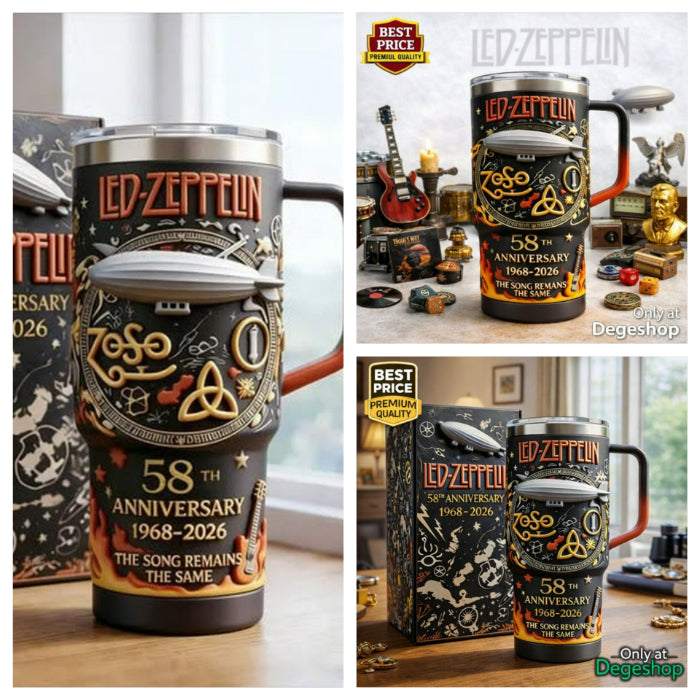 Led Zeppelin 58th Anniversary Commemorative Tumbler