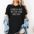 Lemieux Was Better Than Gretzky Shirt