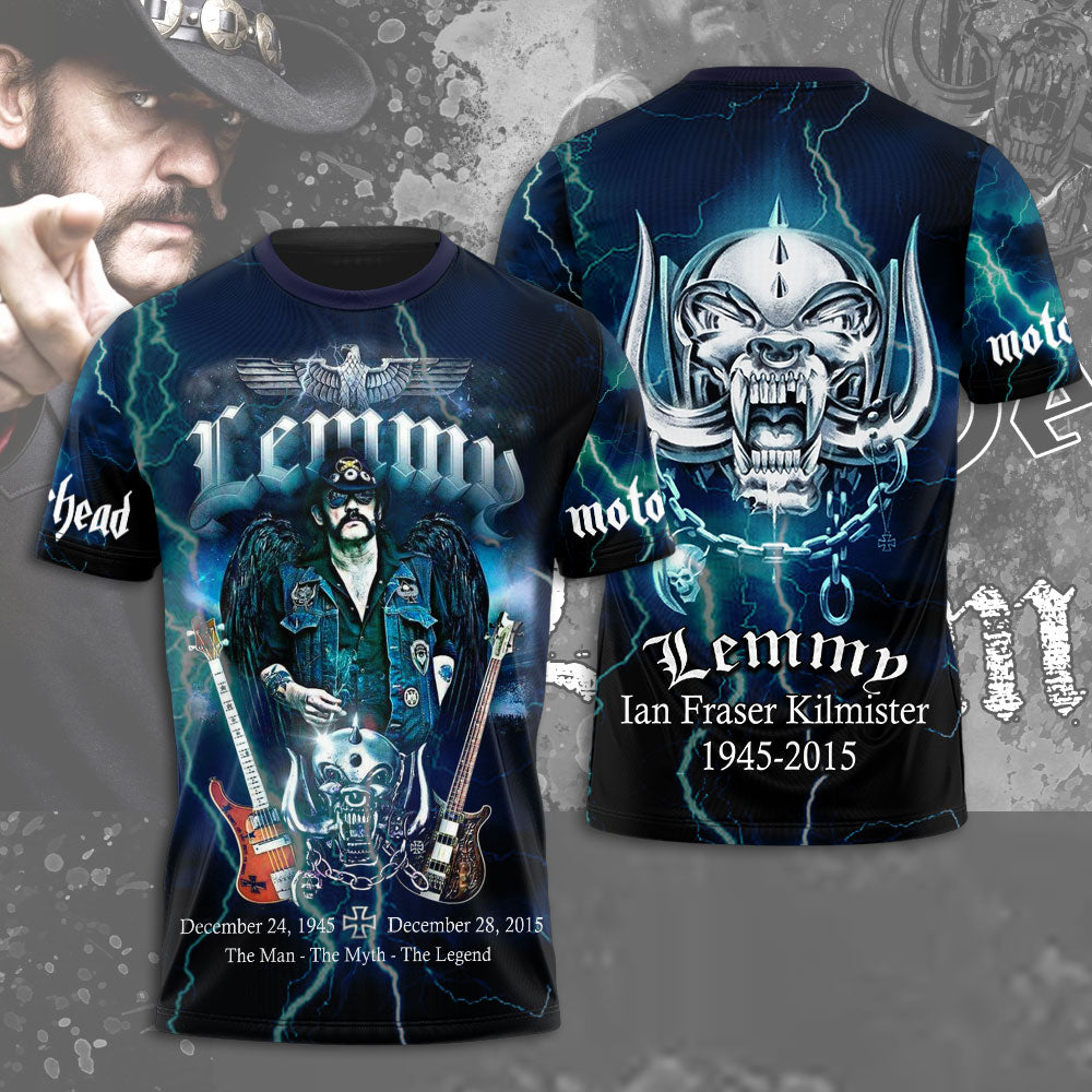 Motörhead x Lemmy Kilmister 3D Apparel – MAITM 4321