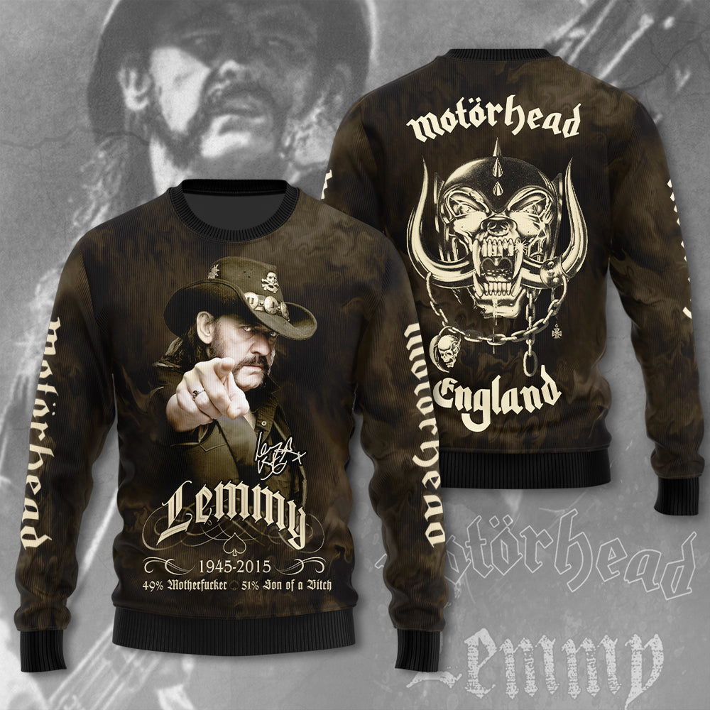 Motörhead x Lemmy Kilmister 3D Apparel – MAITM 4356