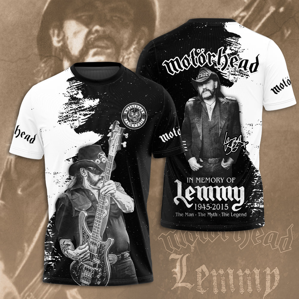 Motörhead x Lemmy Kilmister 3D Apparel – MAITM 4307
