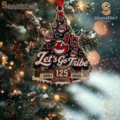 Let’s Go Tribe 125th Anniversary Christmas Tree Ornament