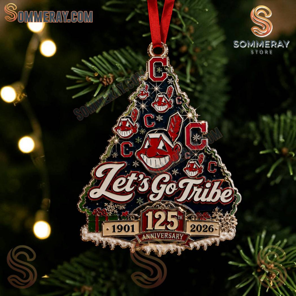 Let’s Go Tribe 125th Anniversary Christmas Tree Ornament