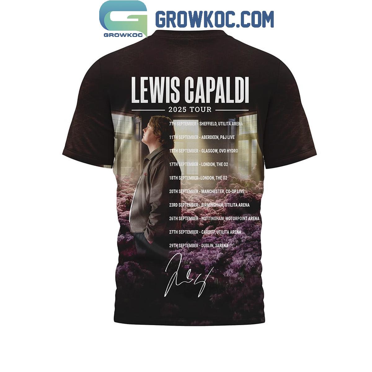 Lewis Capaldi 2025 Tour Shirt