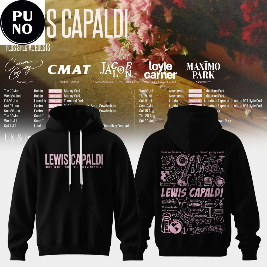 Lewis Capaldi UK & Ireland Summer Tour 2026 Hoodie