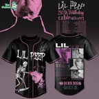 Lil Peep 30th Birthday Celebration 2026 Tour 3D All-over Print Baseball Jersey