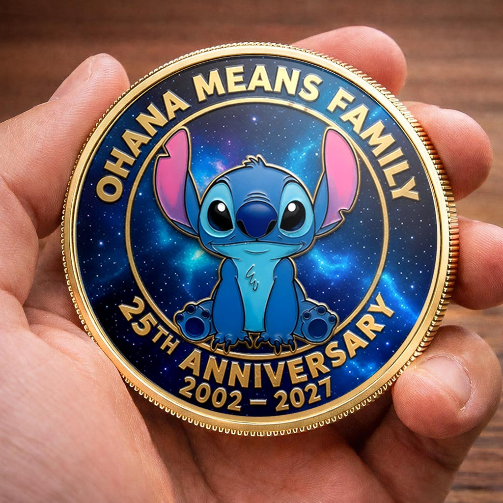 Lilo and Stitch 25th Anniversary Commemorative Coin – HOATT19018