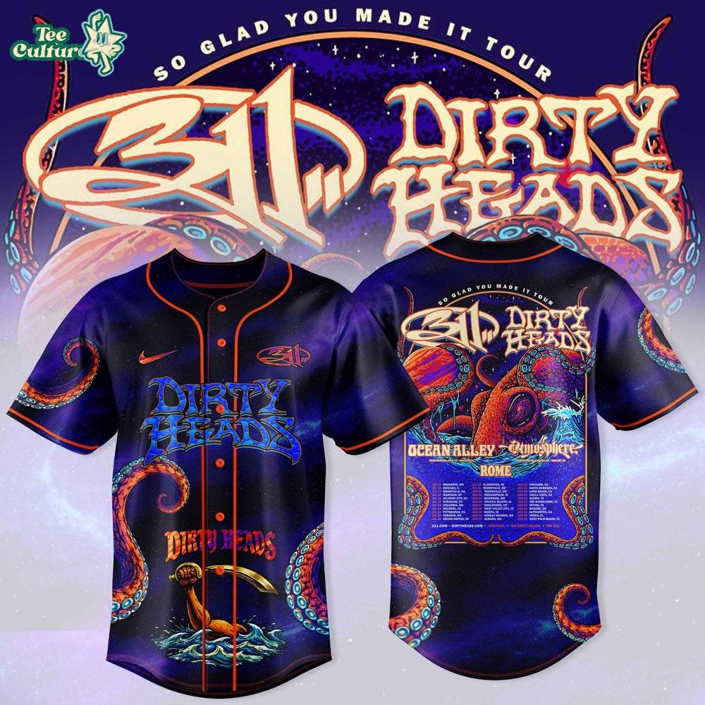 Limited Edition 311 x Dirty Heads 2026 Jersey Ver2