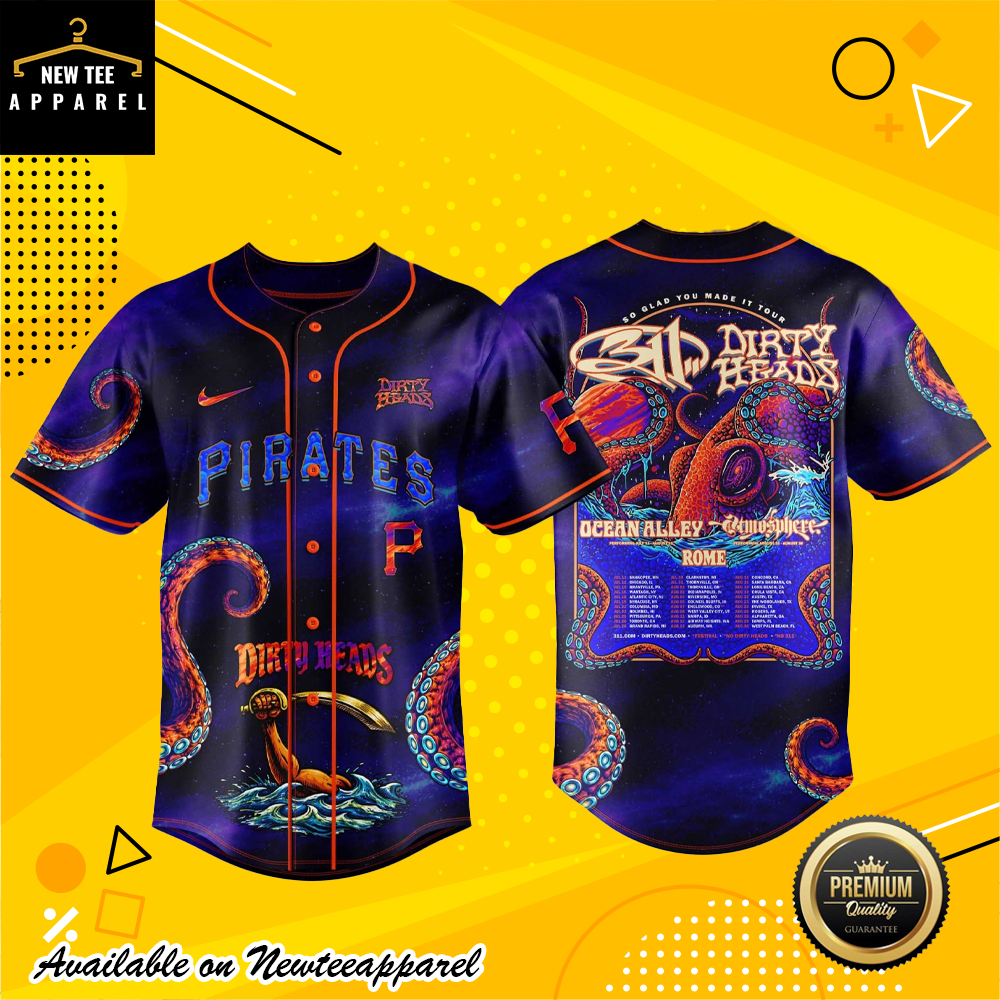 Limited Edition 311 x Dirty Heads Baseball Jersey