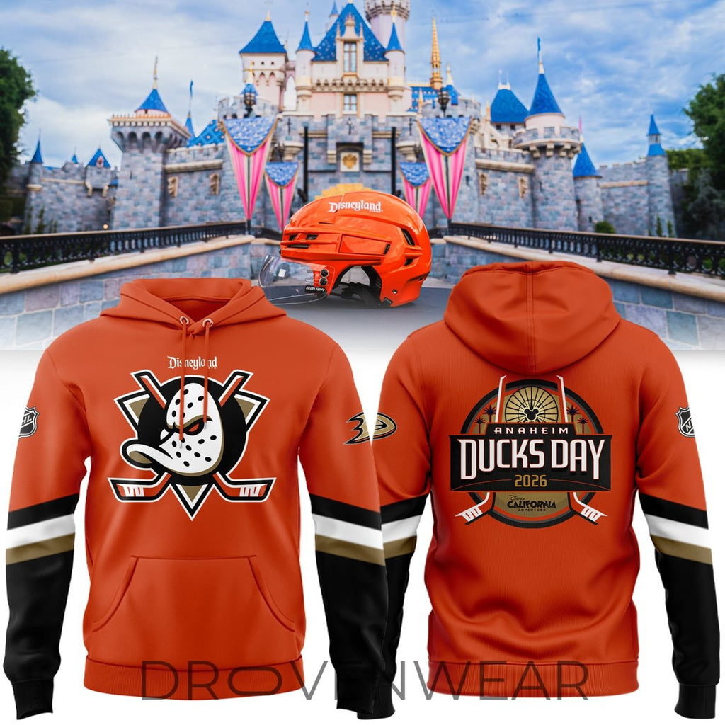 Limited Edition Anaheim Ducks x Disneyland Collection Hoodie