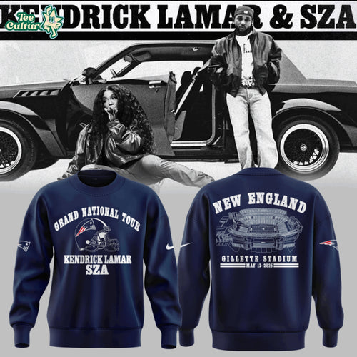 Limited Edition Grand National Tour X New England Patriots Navy Sweatshirt