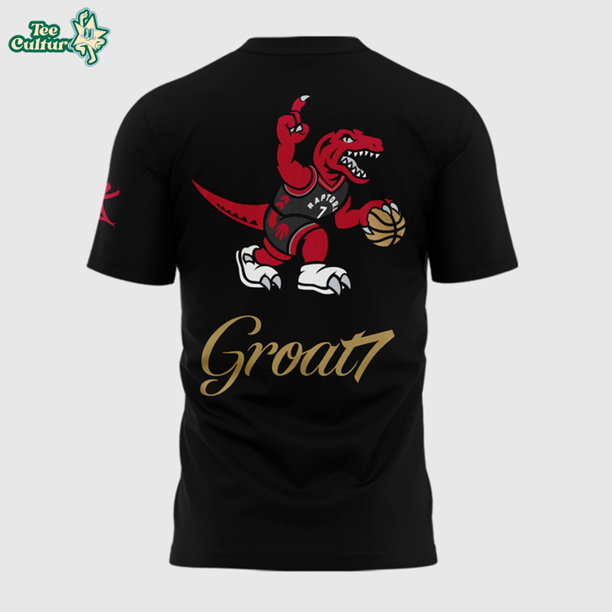 Limited Edition Toronto Raptors Kyle Lowry Groat7 Red T-shirt