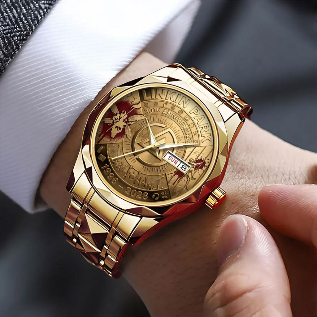 Linkin Park 30th Anniversary Alloy Luxury Quartz Watch - TANTN22595