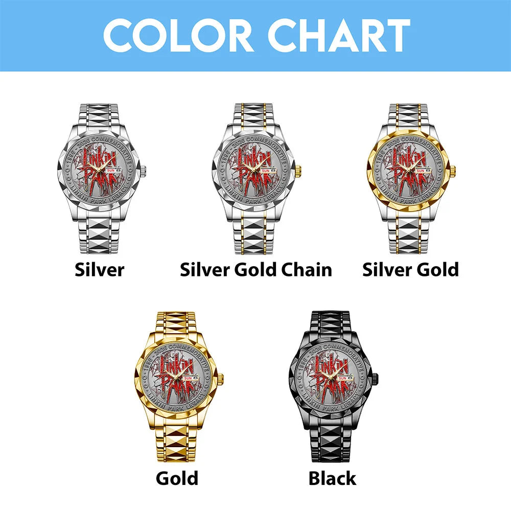 Linkin Park 30th Anniversary Alloy Luxury Quartz Watch - TANTN25010