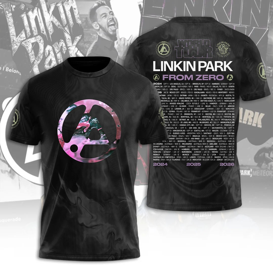 Linkin Park Tour 2026 3D Apparel – TANTN25014