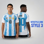 Lionel Messi Spider Man Custom Name Number Shirt