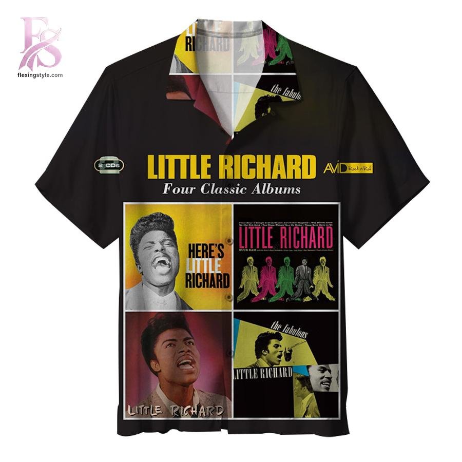 Little Richard Four Classic Album Hawaiian Shirt