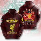Liverpool FC 2024/25 Premier League Champions 3D Apparel – MAITM 10764