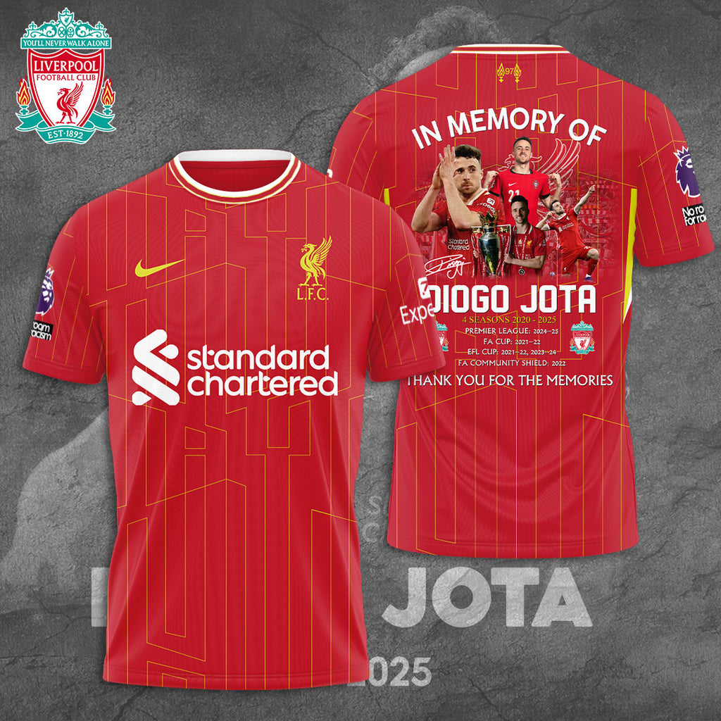 Liverpool FC x Diogo Jota 3D Apparel – TANTN 14248