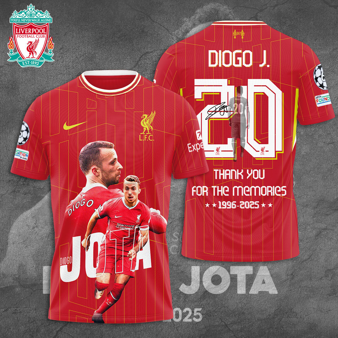Liverpool FC x Diogo Jota 3D Apparel – TANTN 14263