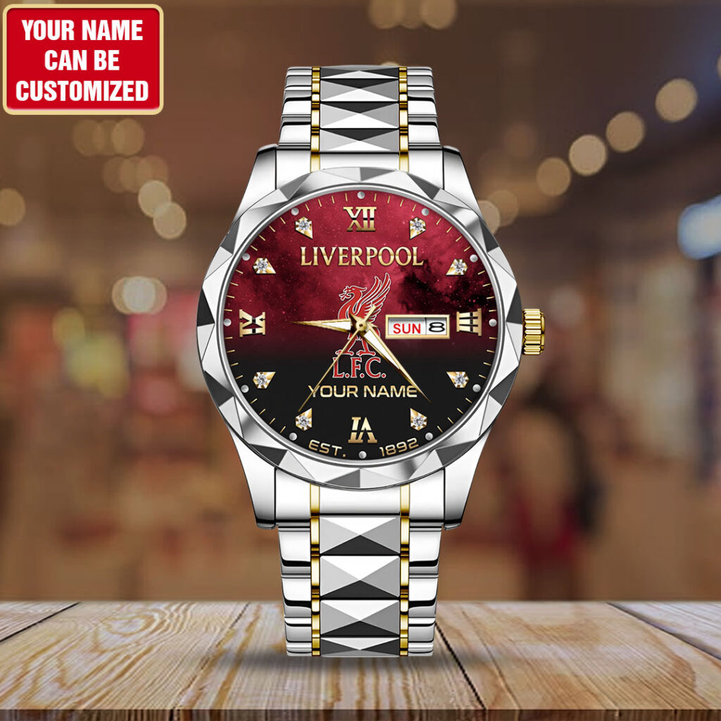 Personalized Liverpool FC Alloy Luxury Quartz Watch - TANTN22736