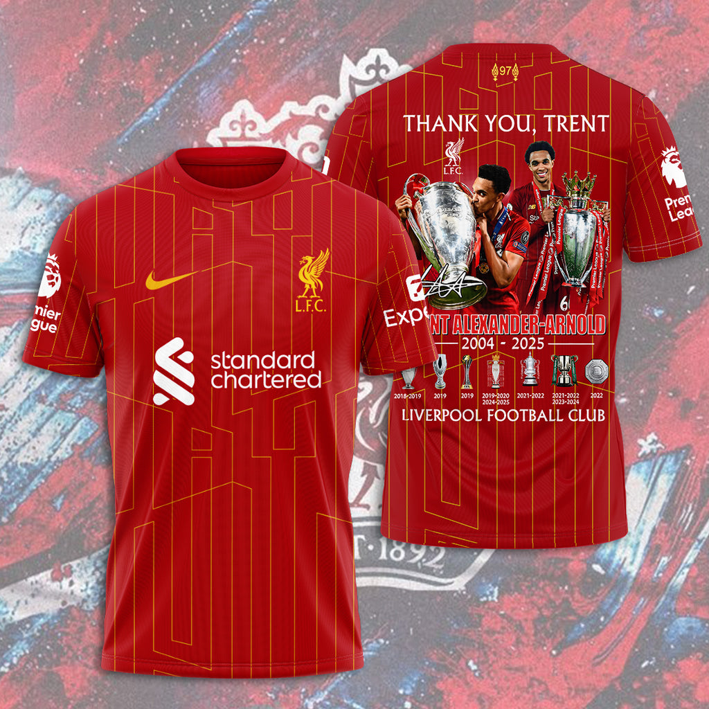 Liverpool FC 2024/25 Premier League Champions 3D Apparel – HOATT 10248