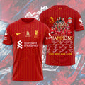 Liverpool FC 2024/25 Premier League Champions 3D Apparel – HOATT 10618