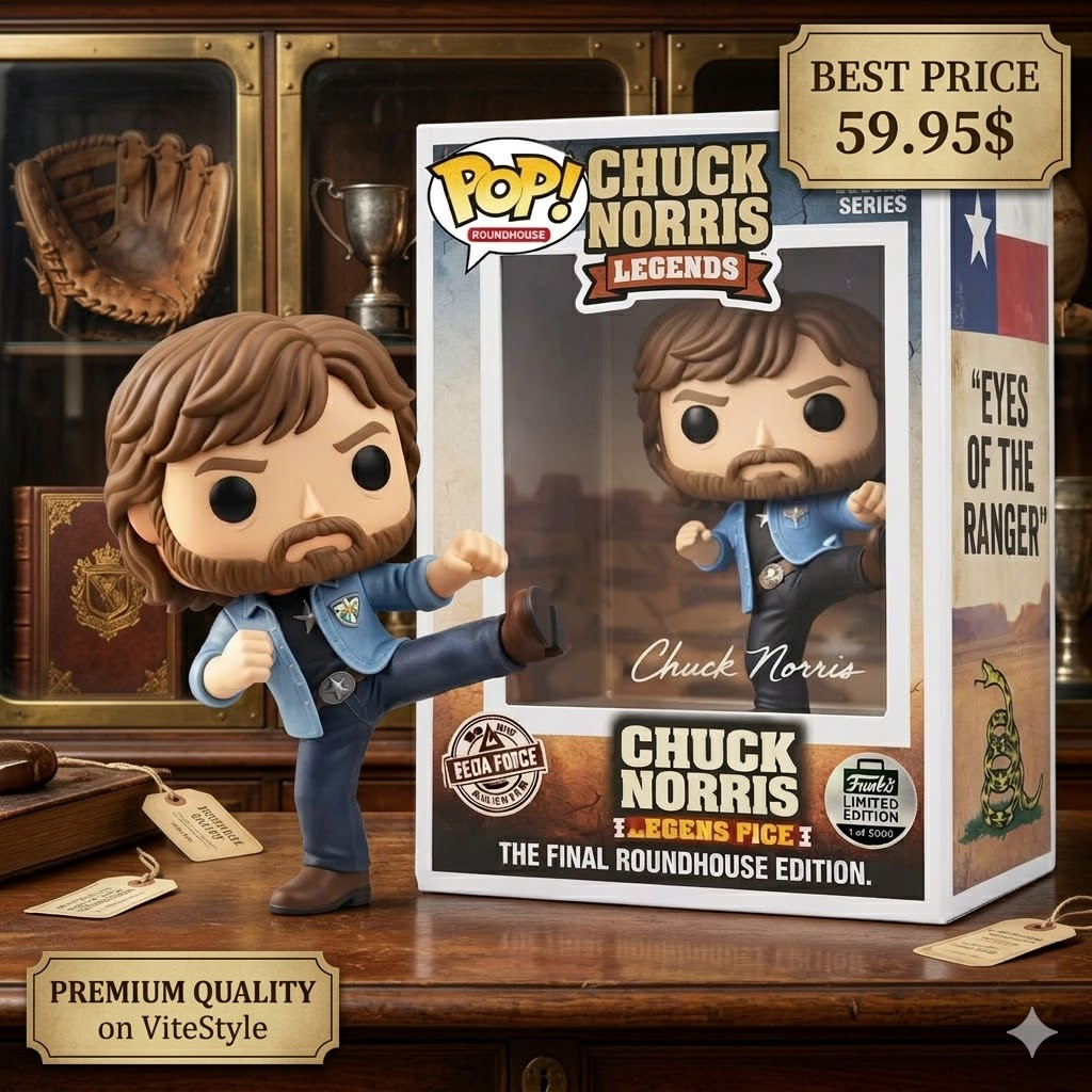 Lone Wolf & Roundhouse Chuck Norris Funko Pop! Doll