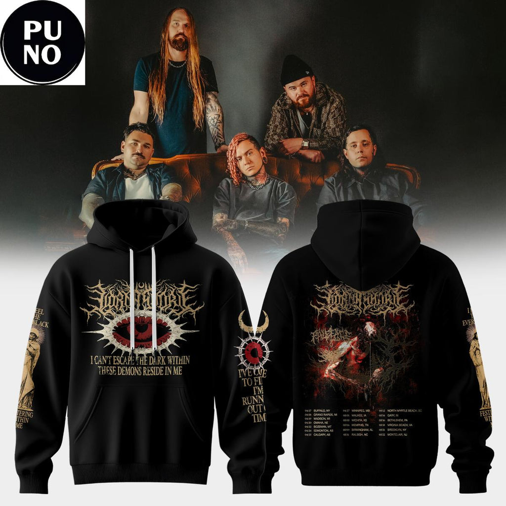 Lorna Shore 2026 North America Tour Hoodie T-Shirt