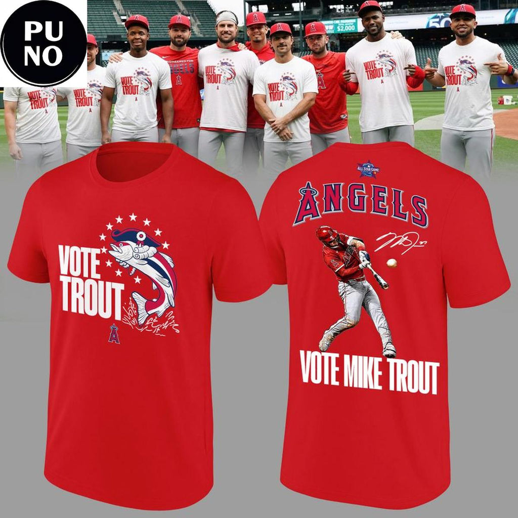 Los Angeles Angels 2026 Vote Mike Trout T-Shirt