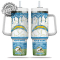 Los Angeles Chargers NFL Personalized Tumbler 40oz Gift for Fans