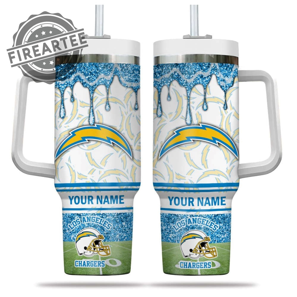 Los Angeles Chargers NFL Personalized Tumbler 40oz Gift for Fans