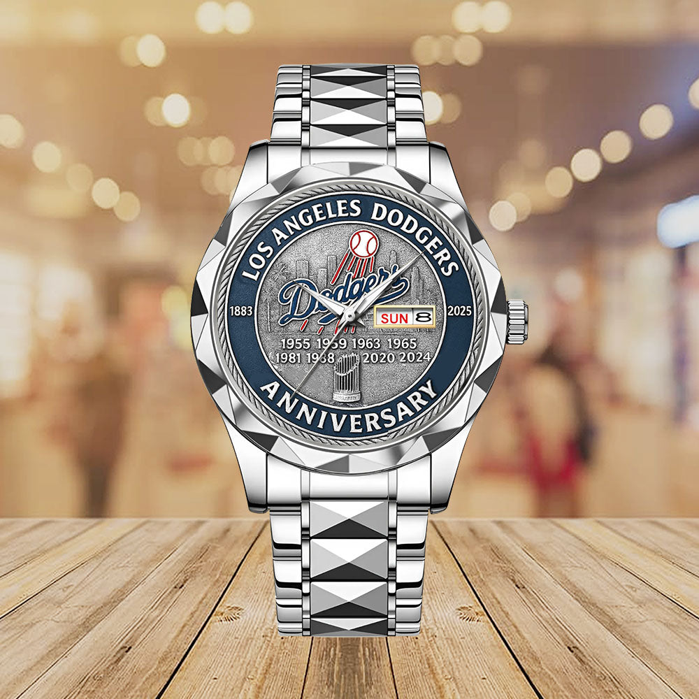 Los Angeles Dodgers 2025 Alloy Luxury Quartz Watch - MAITM12905