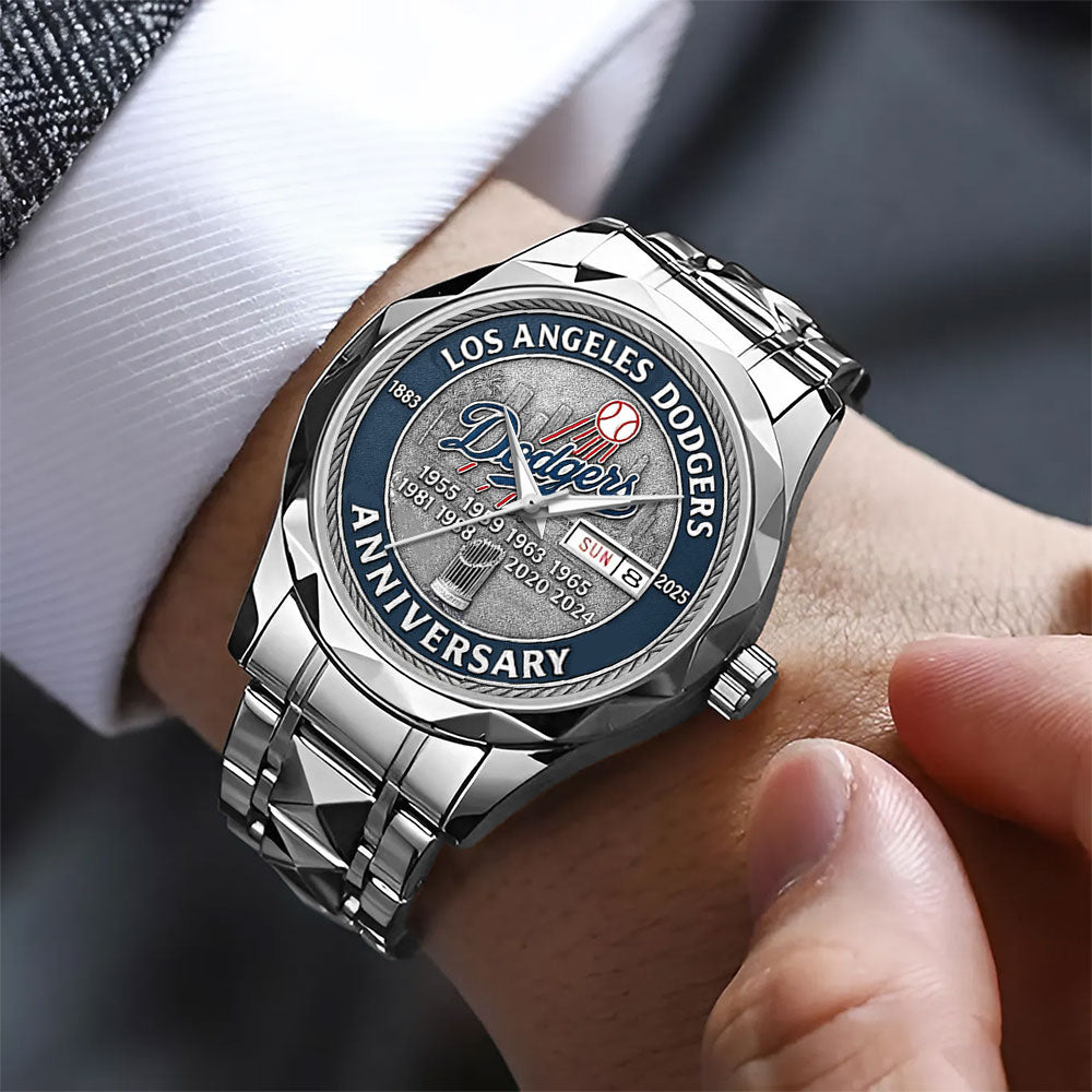 Los Angeles Dodgers 2025 Alloy Luxury Quartz Watch - MAITM12905