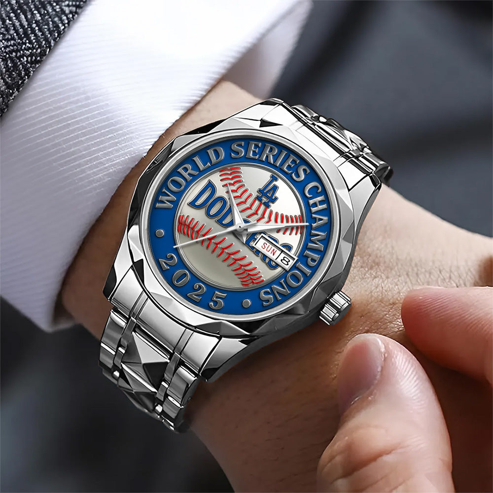 Los Angeles Dodgers Alloy Luxury Quartz Watch - TMTHU1903