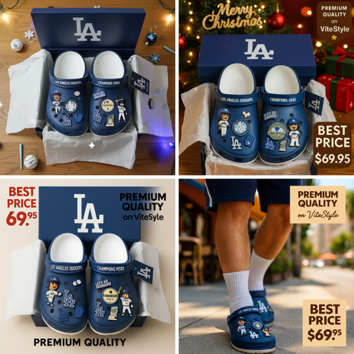 Los Angeles Dodgers Croc Charms