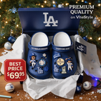 Los Angeles Dodgers Croc Charms