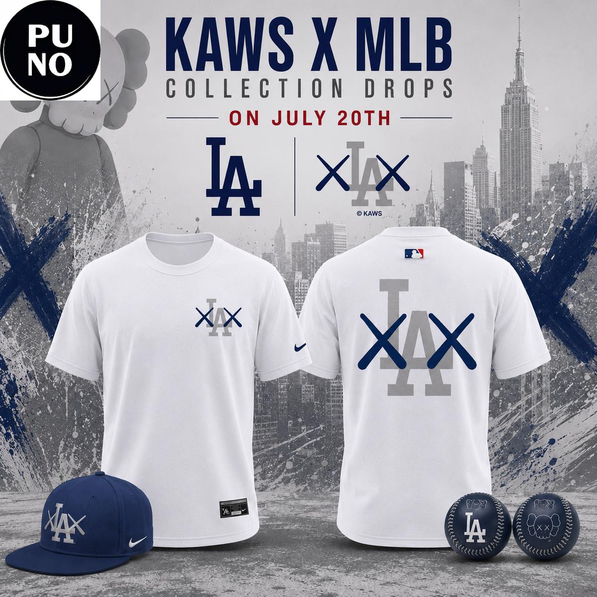 Los Angeles Dodgers MLB x Kaw 2026 T-Shirt