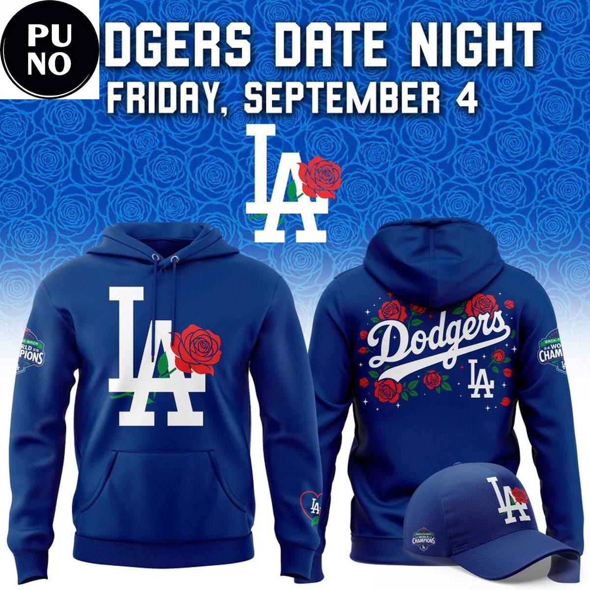 Los Angeles Dodgers x Date Night 2026 Hoodie