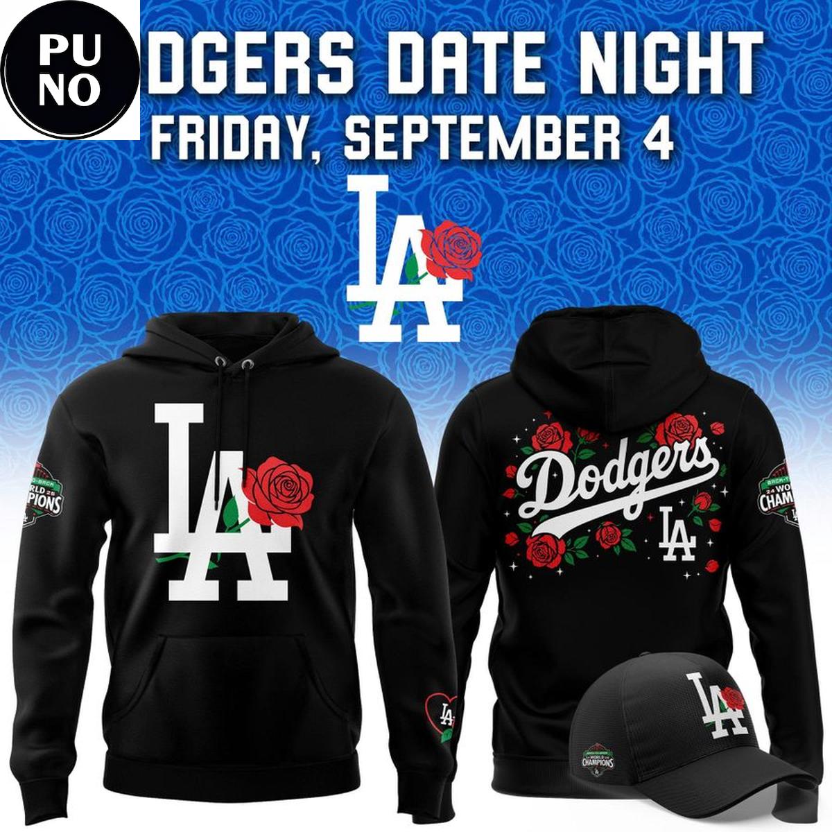 Los Angeles Dodgers x Date Night 2026 Hoodie