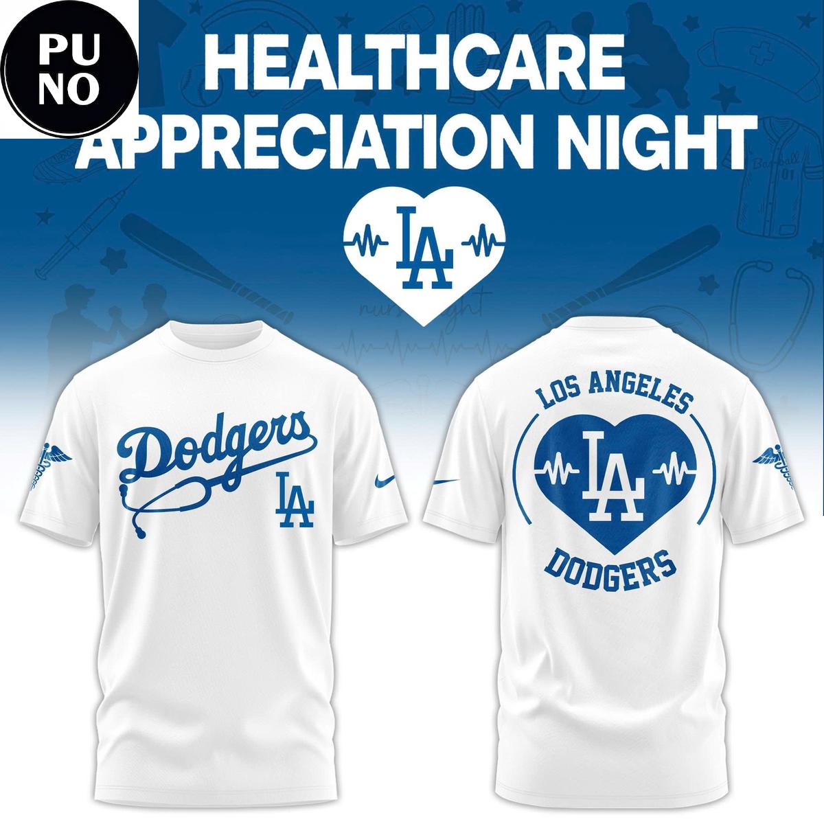 Los Angeles Dodgers x Healthcare Appreciation Night 2026 Hoodie T-Shirt