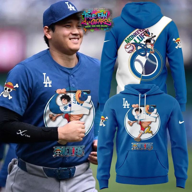 Los Angeles Dodgers x One Piece Night 2026 Special New Hoodie