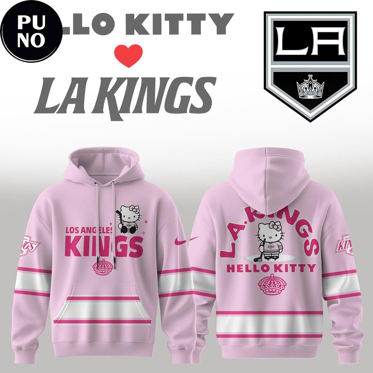 Los Angeles Kings x Hello Kitty Night 2026 Hoodie