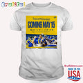 Los Angeles Rams 2024 Season Schedule Coming May 15 T Shirt