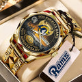 Los Angeles Rams 90th Anniversary Alloy Luxury Quartz Watch - MAITM14238