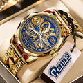 Los Angeles Rams 90th Anniversary Alloy Luxury Quartz Watch - MAITM14252